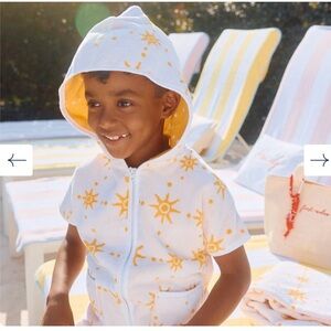 NWT Weezie hooded towel cover up
